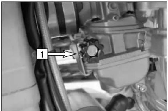 KTM 250 XC-F (2007) - Bleeding of the hydraulic clutch \* - 2