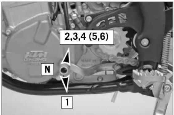 KTM 250 XC-F (2007) - Choke - 1