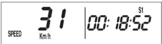 KTM 250 XC-F (2007) - SPEED / A2 display mode (average speed 2) - 1