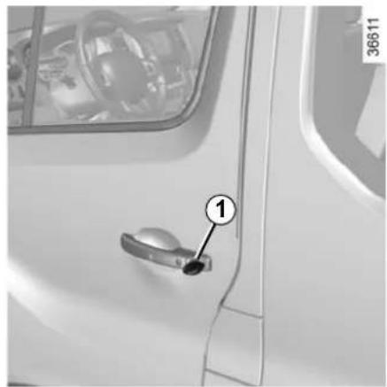 RENAULT Talisman (2015) - Locking/unlocking from the outside - 2