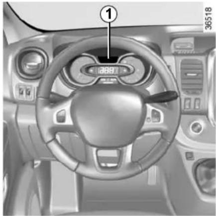 RENAULT Talisman (2015) - ON-BOARD COMPUTER: general information (1/2) - 1