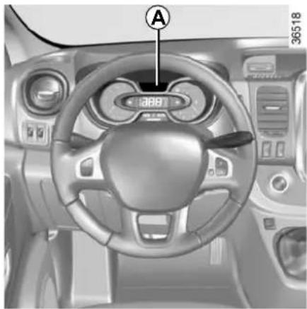 RENAULT Talisman (2015) - CLOCK AND EXTERIOR TEMPERATURE (1/2) - 1