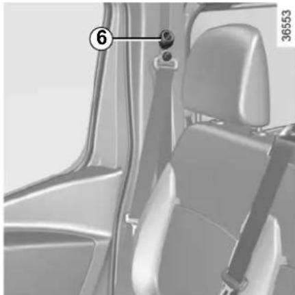 RENAULT Talisman (2015) - Front seat belt reminder warning light - 1