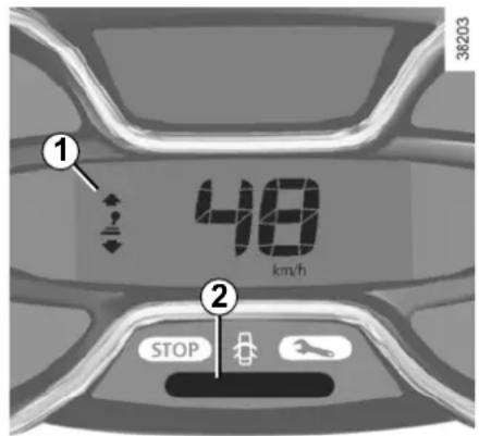 1 48 km/h 2 STOP