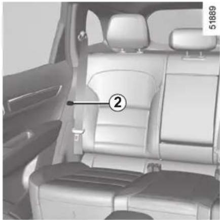 RENAULT Koleos (2016) - REAR BENCH SEAT (2/3) - 1