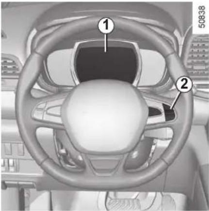 RENAULT Koleos (2016) - TRIP COMPUTER: general information (1/2) - 1