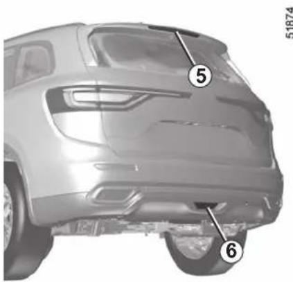 RENAULT Koleos (2016) - REAR AND SIDE LIGHTS: changing bulbs (3/3) - 1