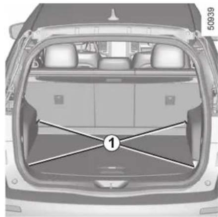 RENAULT Koleos (2016) - TRANSPORTING OBJECTS IN THE LUGGAGE COMPARTMENT - 4