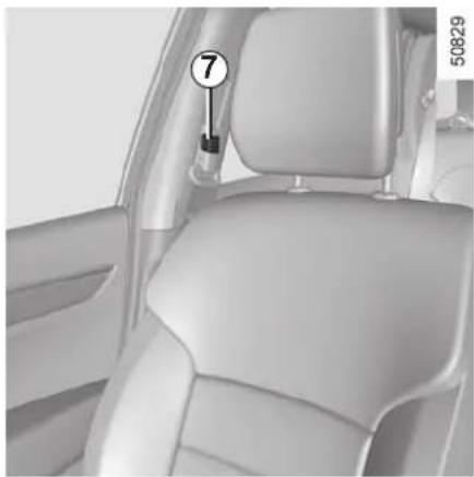 RENAULT Koleos (2016) - SEAT BELTS (3/4) - 1
