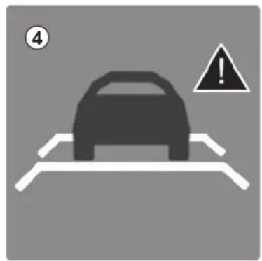 RENAULT Koleos (2016) - - triggers braking: - 1