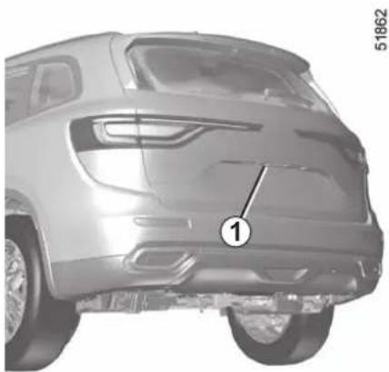 RENAULT Koleos (2016) - REVERSING CAMERA (1/2) - 1