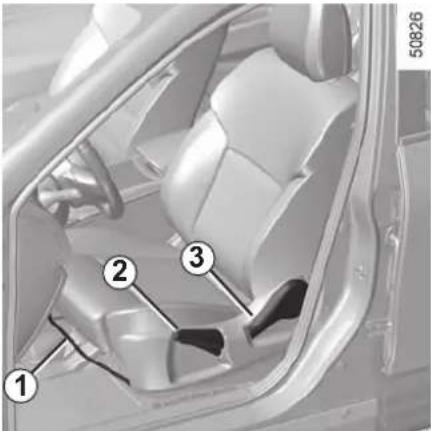 RENAULT Koleos (2016) - FRONT SEATS WITH MANUAL CONTROL - 1