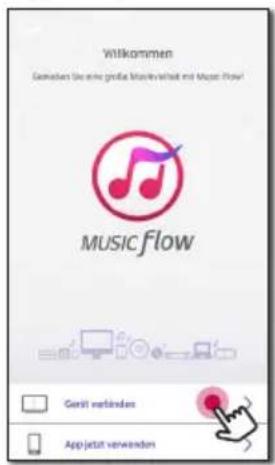 Witkommen Gesamt Verbindende große Musikverfallt mit MusicFlow! MUSICFlow Gesamt verbinden App jetzt verwenden