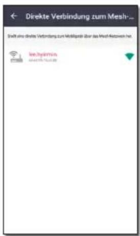 Direkte Verbindung zum Mesh... Draft eine dritte Verbindung zum Mittelzahl über das Mesh-Kreuzweich hat. ieb.hydermin 12.000-12.000
