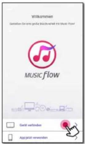 Wilkommen Gestalten Sie eine große Musikverkehr mit Music Flow! MUSICFlow Gesti verbinden App jetzt verwenden