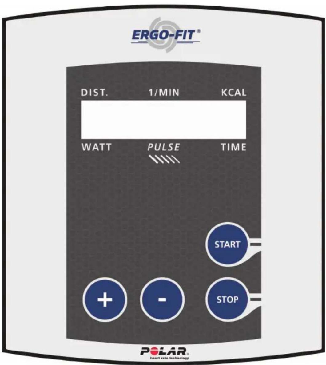 Ergo-fit Cardio Line 450 - Das Cockpit - 1
