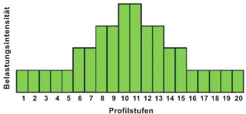 Ergo-fit Cardio Line 450 - Leistungsprofile (CYCLE 400, CYLCE 450, CYCLE 457 MED): - 5