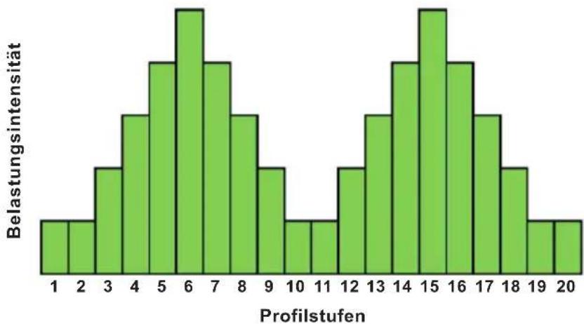 Ergo-fit Cardio Line 450 - Leistungsprofile (CYCLE 400, CYLCE 450, CYCLE 457 MED): - 2