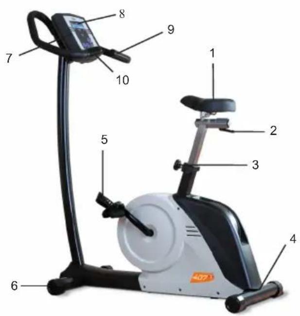 Ergo-fit Cardio Line 450 - CYCLE 407 MED - 1