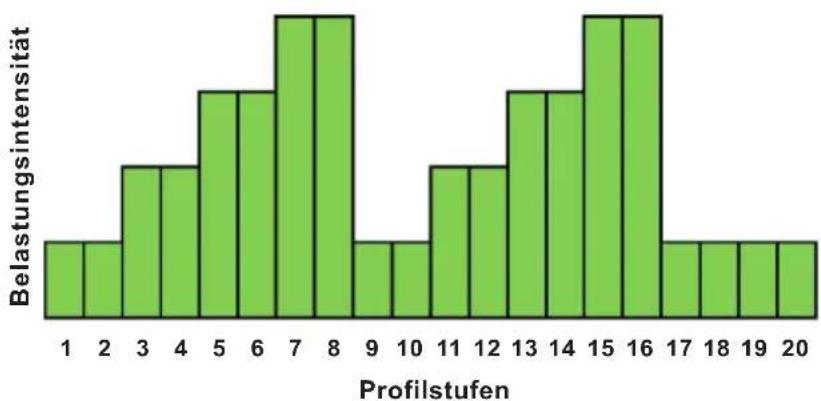 Ergo-fit Cardio Line 400 - Leistungsprofile (CYCLE 400, CYLCE 450, CYCLE 457 MED): - 4