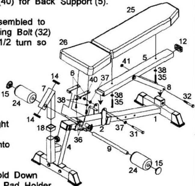 BodyCraft F320 - ASSEMBLY INSTRUCTION - 3