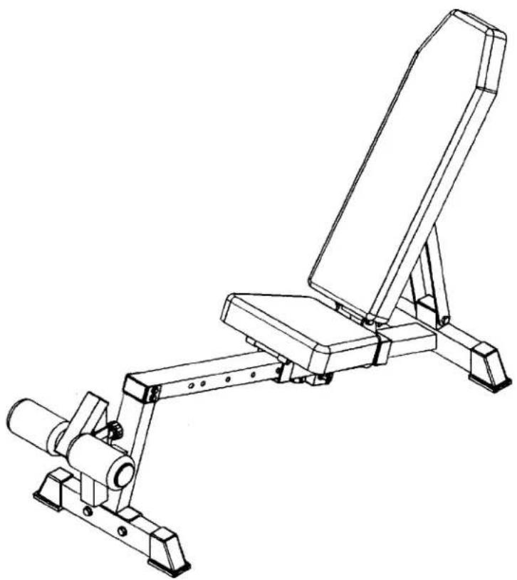 BodyCraft F320 - INSTRUCTION MANUAL ECONO FLAT / INCLINE / DECLINE BENCH MODEL : F320 - 1