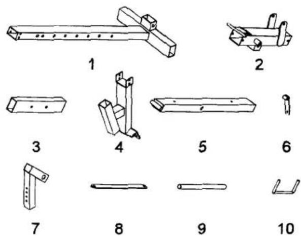 BodyCraft F320 - PARTS CHART - 1