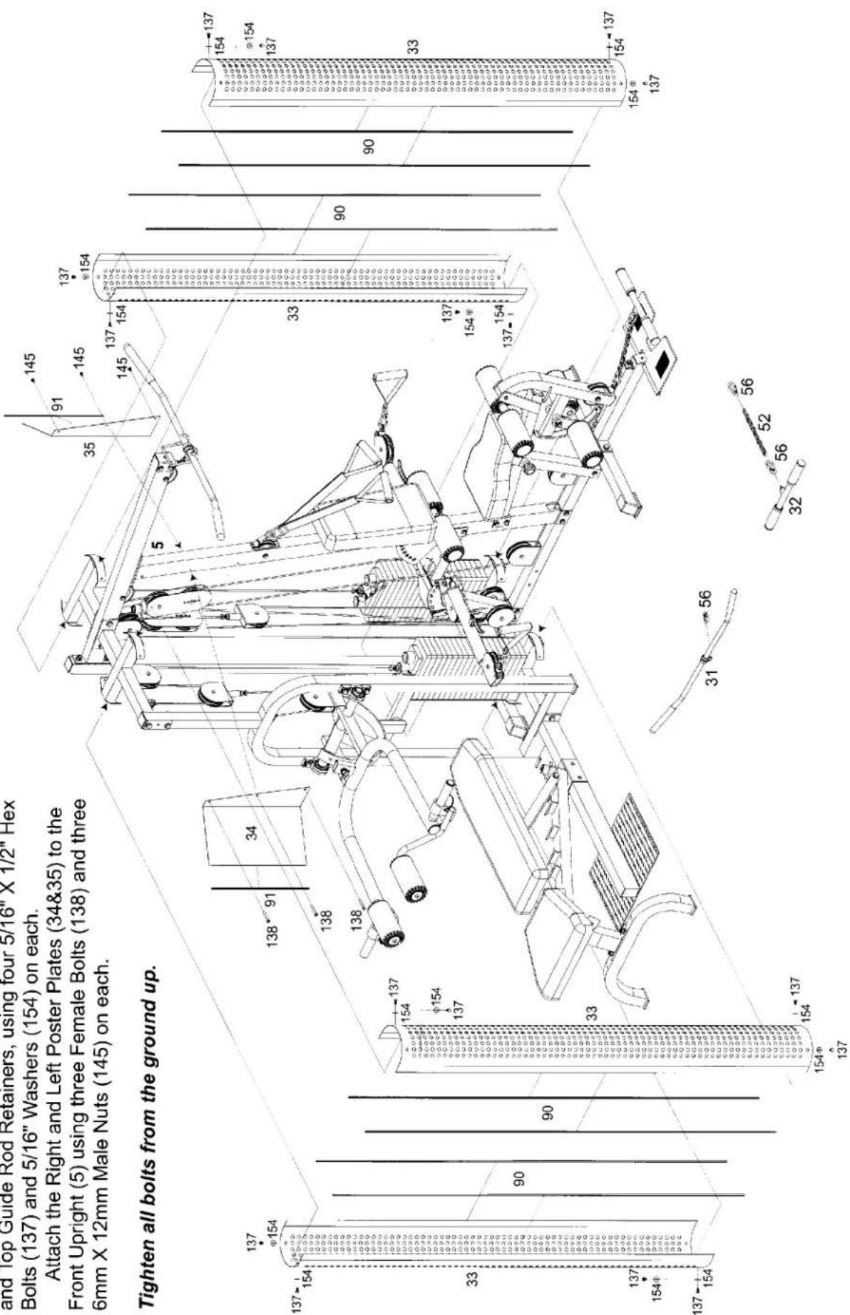 BodyCraft K2 - STEP 13 Shroud and Poster Plate Assembly - 1