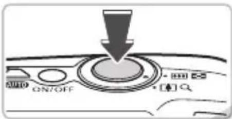 CANON PowerShot SD970 IS - Compose the shot and press the shutter button halfway. - 1