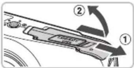 CANON PowerShot SD970 IS - Check the card's write-protect tab. - 1