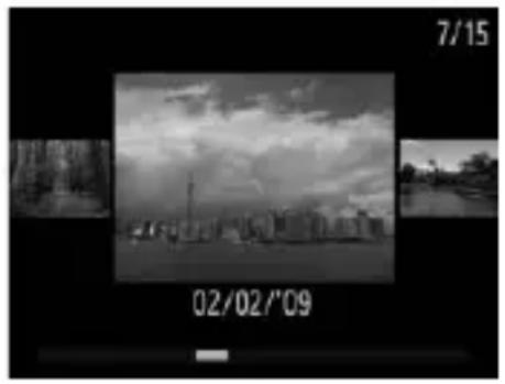 CANON PowerShot SD970 IS - Searching Images Using the Control Dial - 1