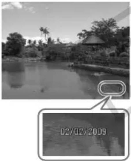 CANON PowerShot SD970 IS - Inserting the Date and Time - 3
