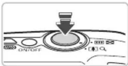 CANON PowerShot SD970 IS - Pressing the Shutter Button - 1