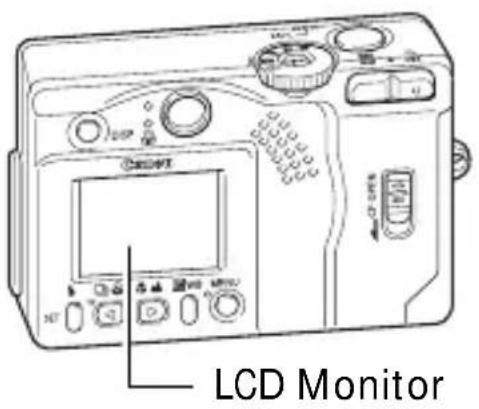 CANON PowerShot S300 - Using the LCD Monitor - 1