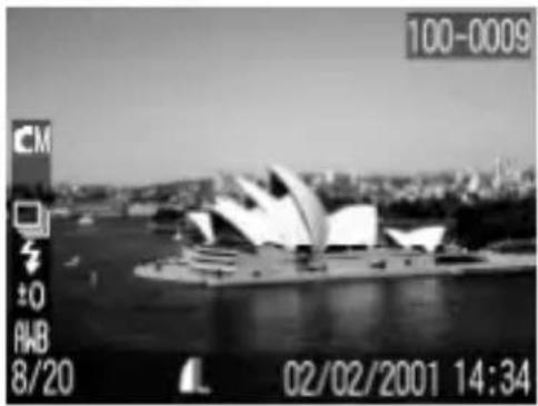 CANON PowerShot S300 - Replay Mode (Detailed Display) - 1