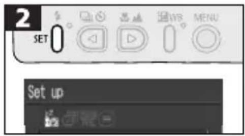 CANON PowerShot S300 - Switching the Auto Power Down Function On/Off - 2