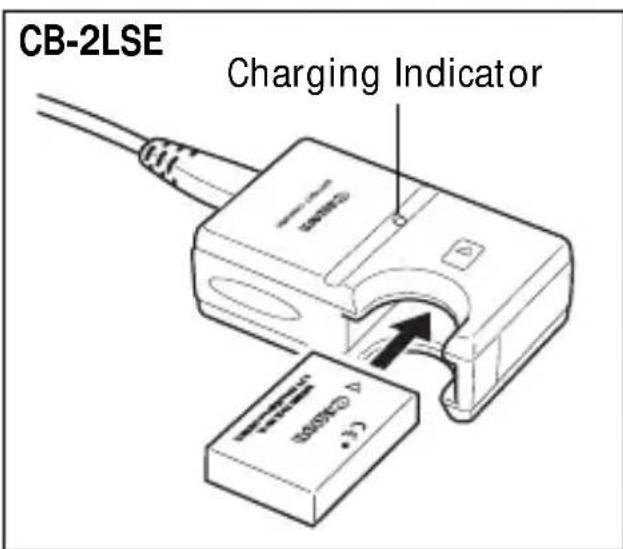 CANON PowerShot S300 - Charging the Battery Pack - 2