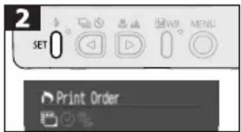 CANON PowerShot S300 - Setting the Print Style - 2