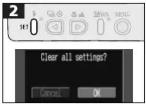 CANON PowerShot S300 - Resetting Print Settings - 2