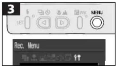 CANON PowerShot S300 - Setting the Date and Time - 3