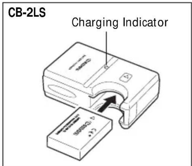 CANON PowerShot S300 - Charging the Battery Pack - 1