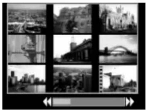 CANON PowerShot S300 - Switching between Sets of Nine Images - 2