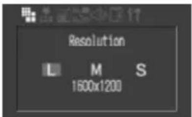 CANON PowerShot S300 - Changing Resolution/Compression Settings - 3