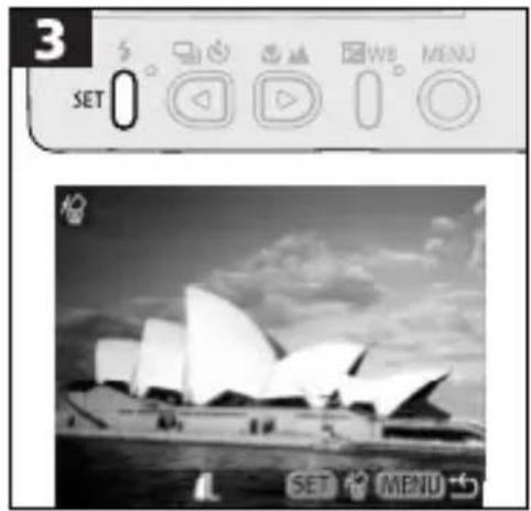 CANON PowerShot S300 - Erasing Images Singly - 3