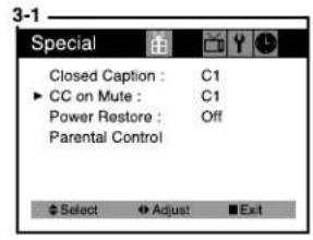Curtis Mathes CM13102 - CC on Mute - 3