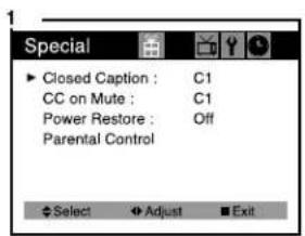 Curtis Mathes CM13102 - Power Restore - 1