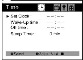 Curtis Mathes CM13102 - Setting the Clock - 1