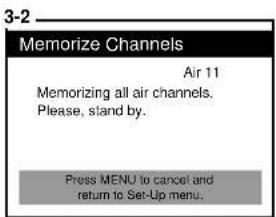 Curtis Mathes CM13102 - Programming Your TV's Channel Memory - 4