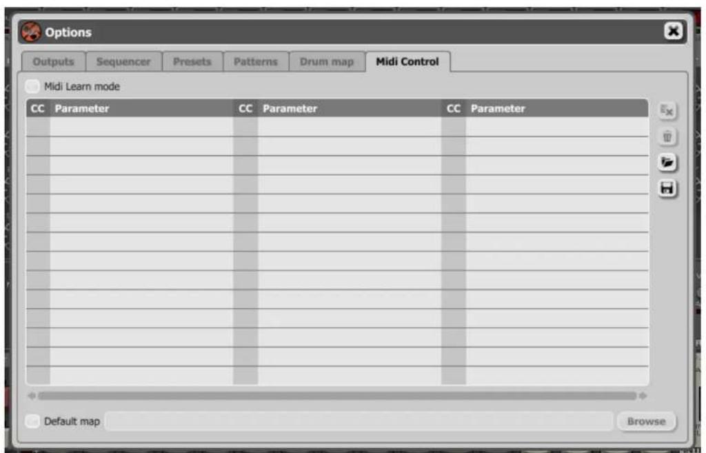 D16 Nepheton - Midi control tab - 1