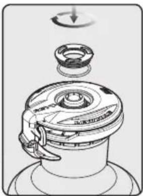 Lewmar Revo - Feeder arm adjustment - 4